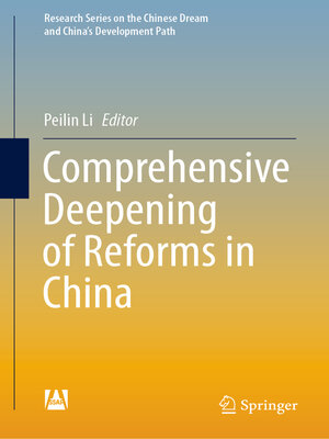 cover image of Comprehensive Deepening of Reforms in China